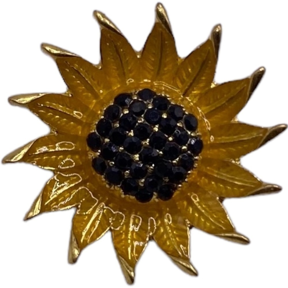 Ginger Snap #201 - “Yellow Summer Sunflower” For 18mm Snap Jewelry! 🌻